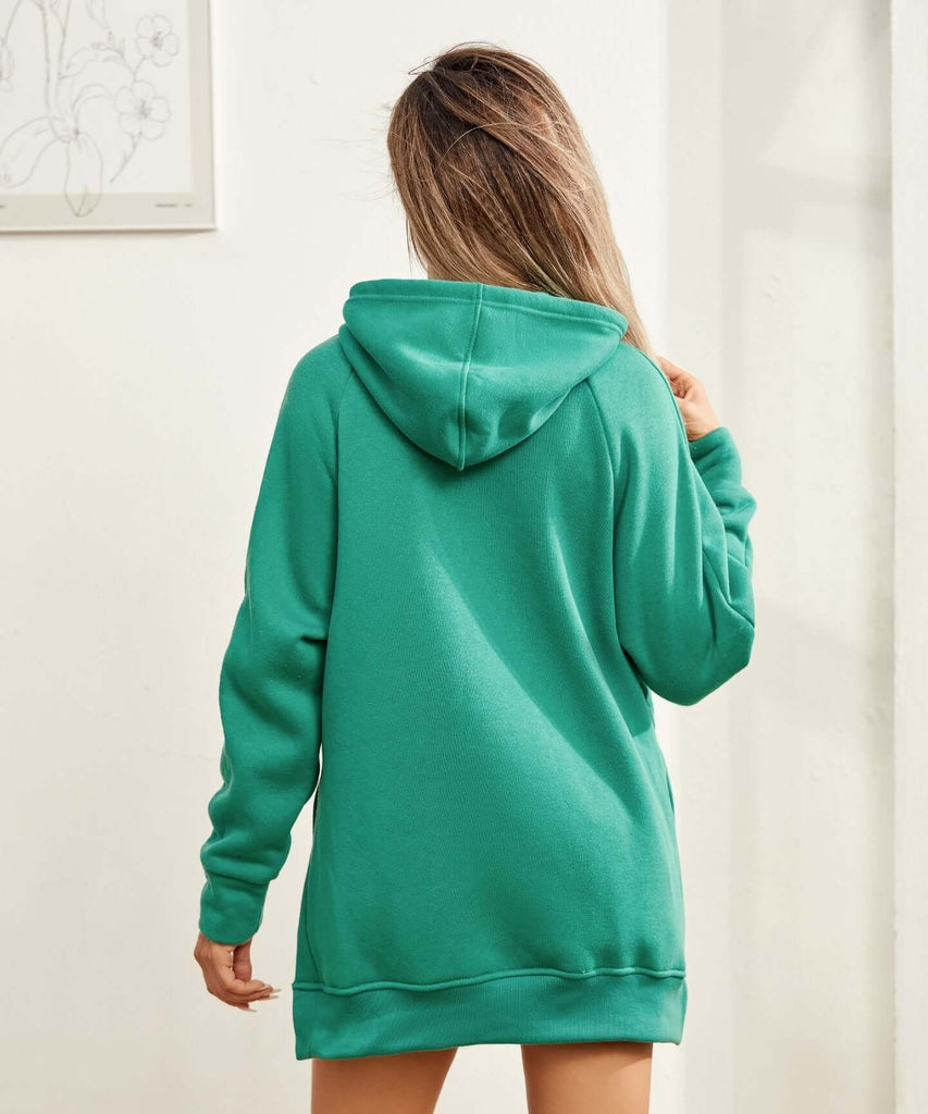 Oversized Hoodie Dress-DESTINY