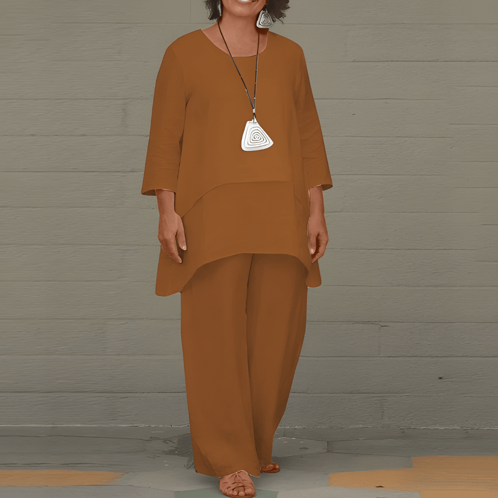 Luxurious two-piece ladies' set-DESTINY