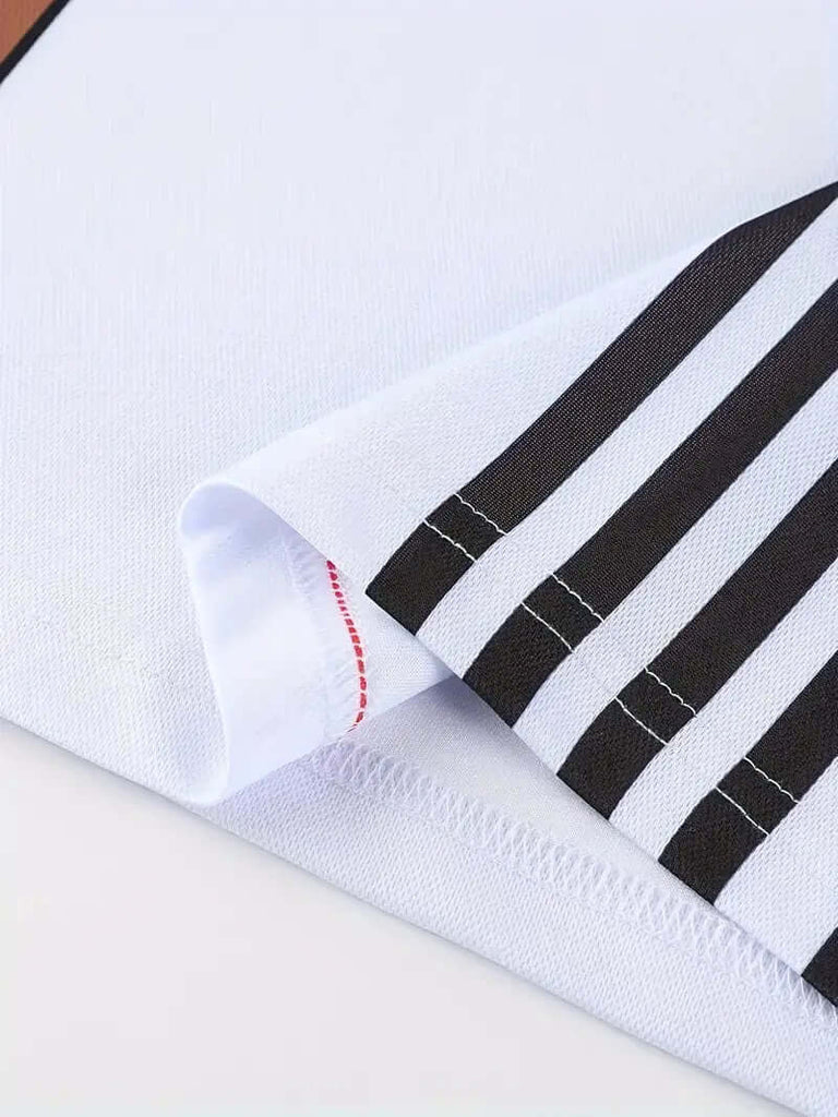 Jacob – casual striped short sleeve shirt for men-DESTINY