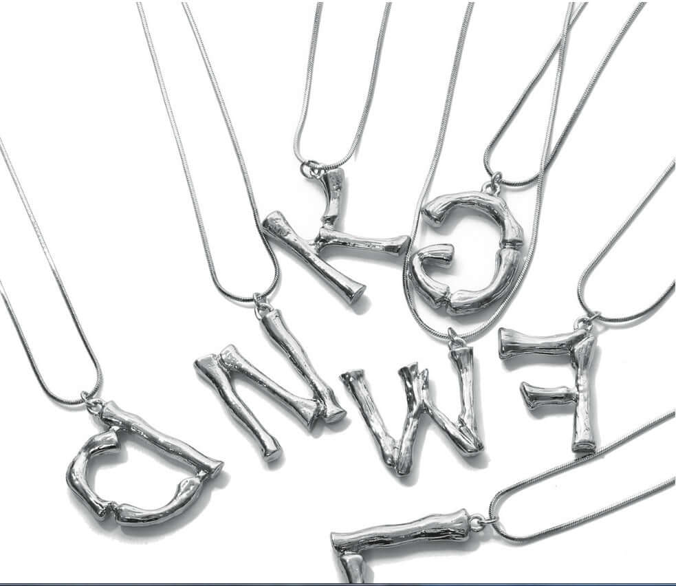 Fashion 26 letter necklace-DESTINY