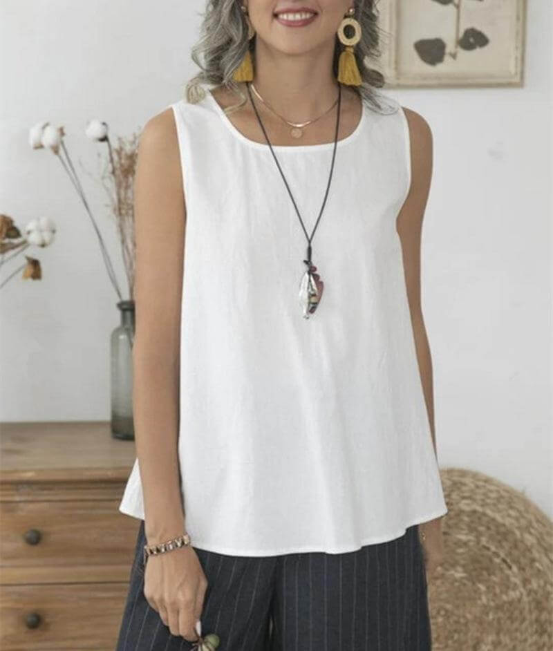 Casual Minimalism A-Line Top-DESTINY