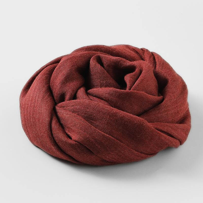 Soft Linen Texture Scarf-DESTINY