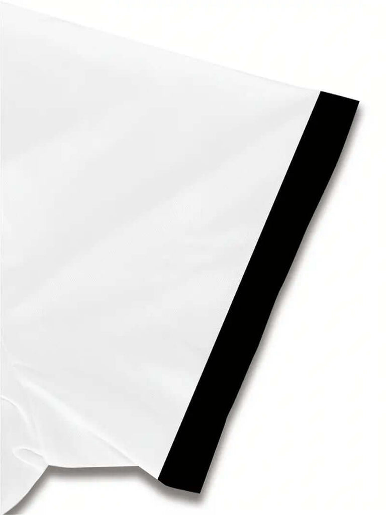 Calvin - casual stripe print short sleeve t shirt-DESTINY