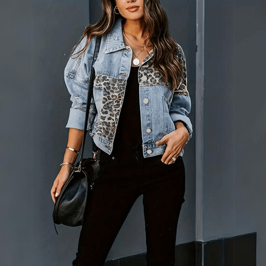 Stella | trendy leopard jacket-DESTINY