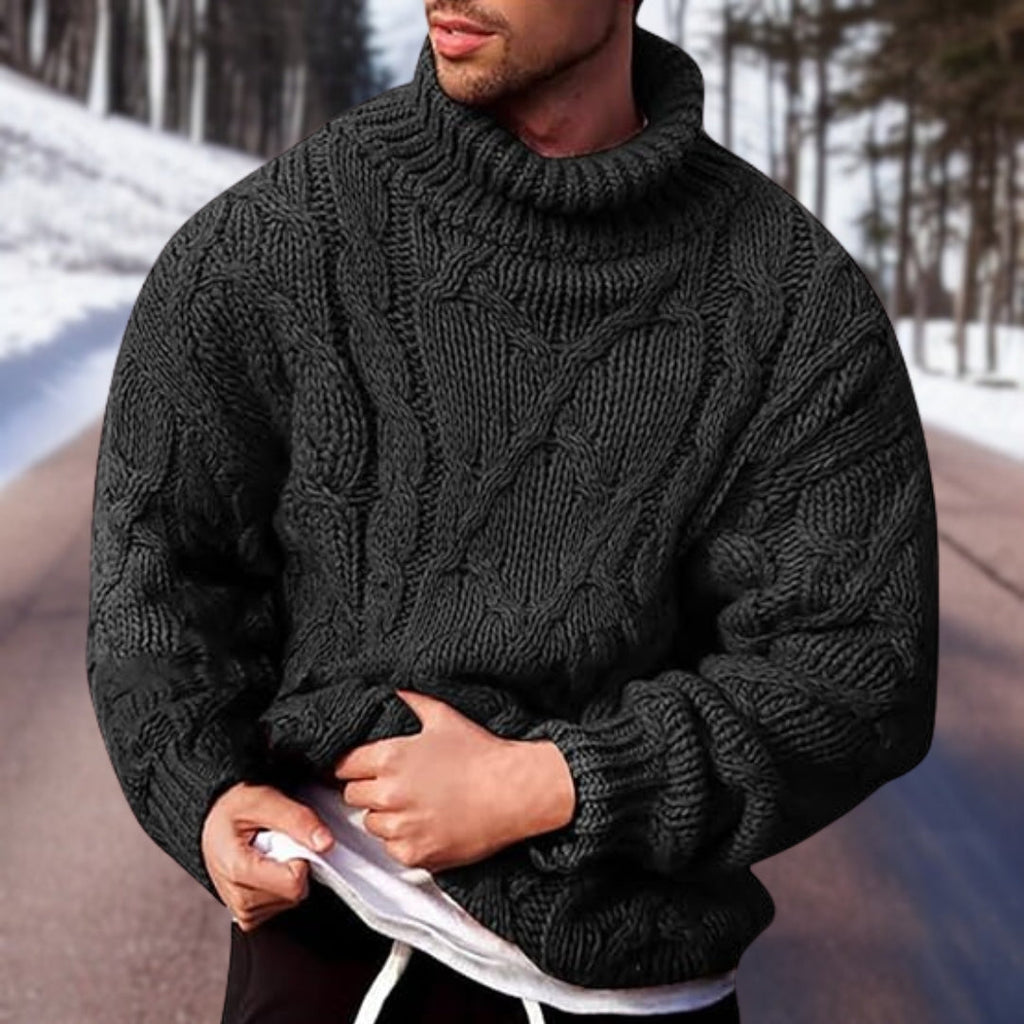 RAY - Warm Knitted Sweater-DESTINY