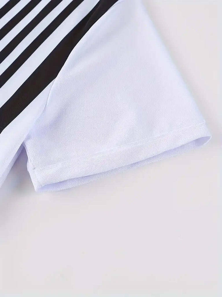 Jacob – casual striped short sleeve shirt for men-DESTINY