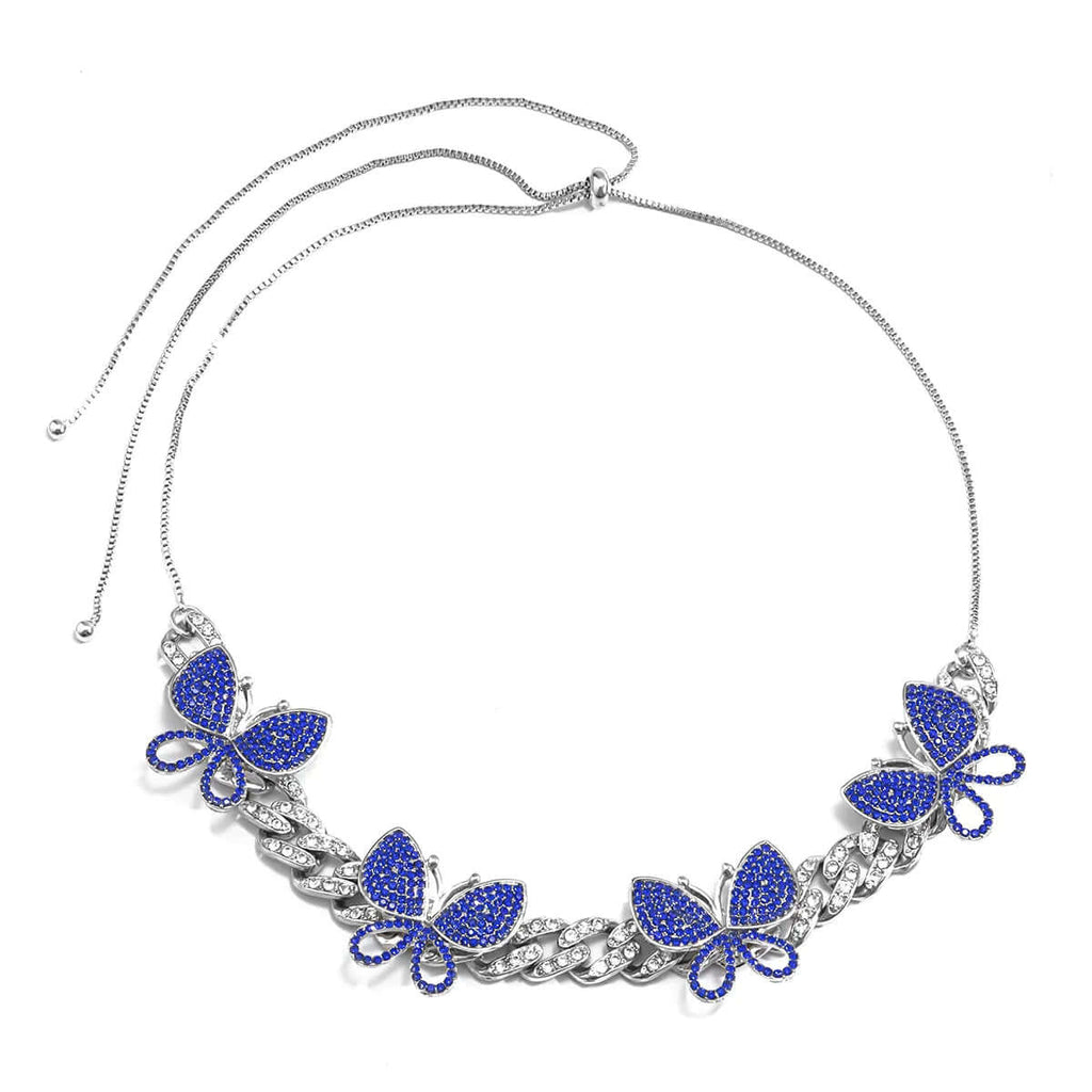 Fashion Butterfly Color Necklace-DESTINY