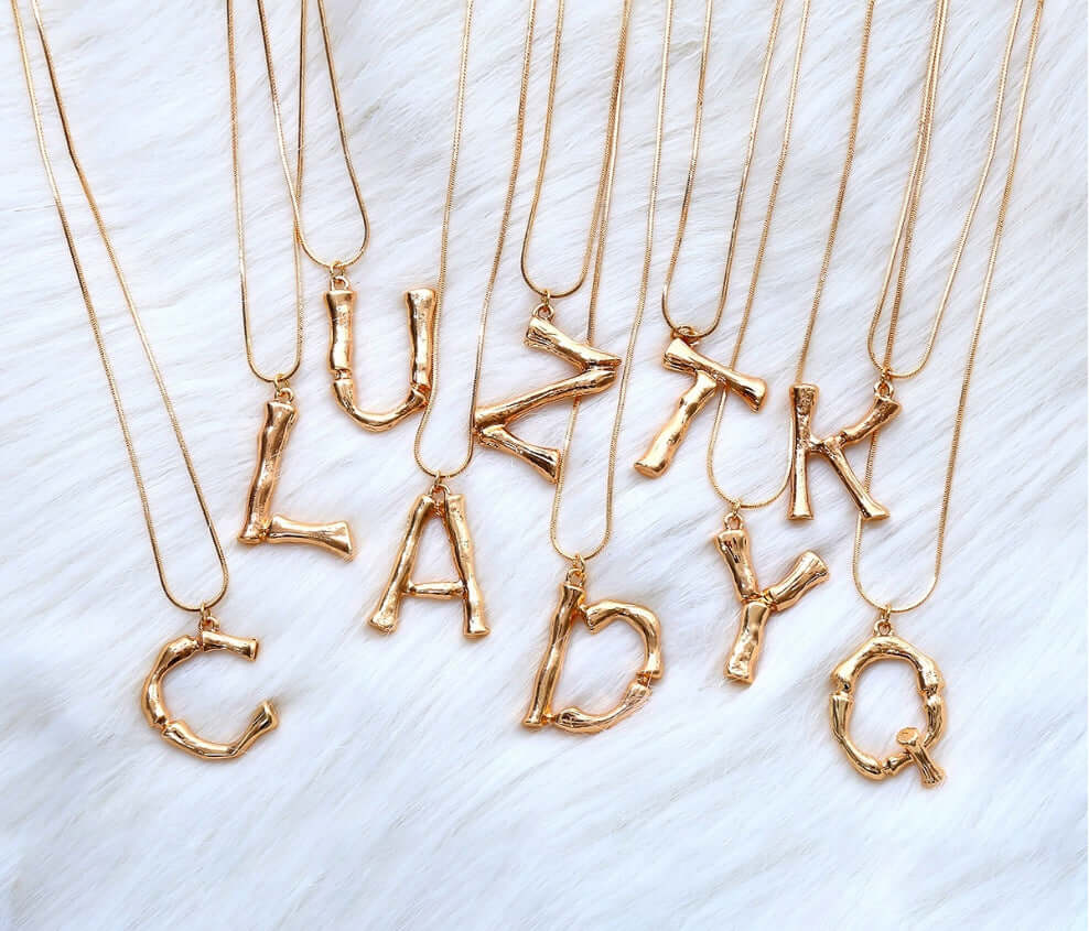 Fashion 26 letter necklace-DESTINY