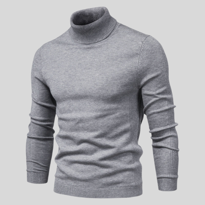 CHARLES - Fashionable Turtleneck Sweater-DESTINY