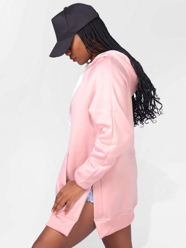 Oversized Hoodie Dress-DESTINY