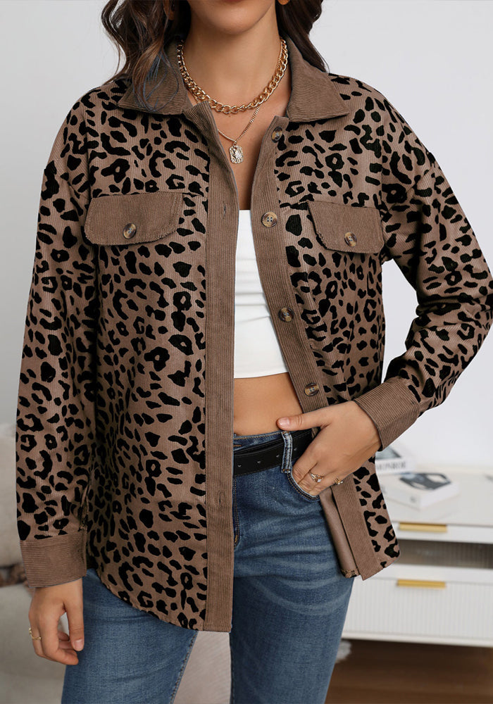 Leopard cardigan - Sophisticated look for any occasion-DESTINY
