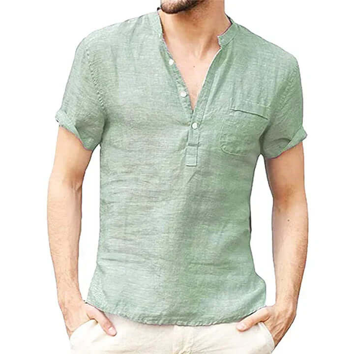 Summery, elegant men's shirt-DESTINY