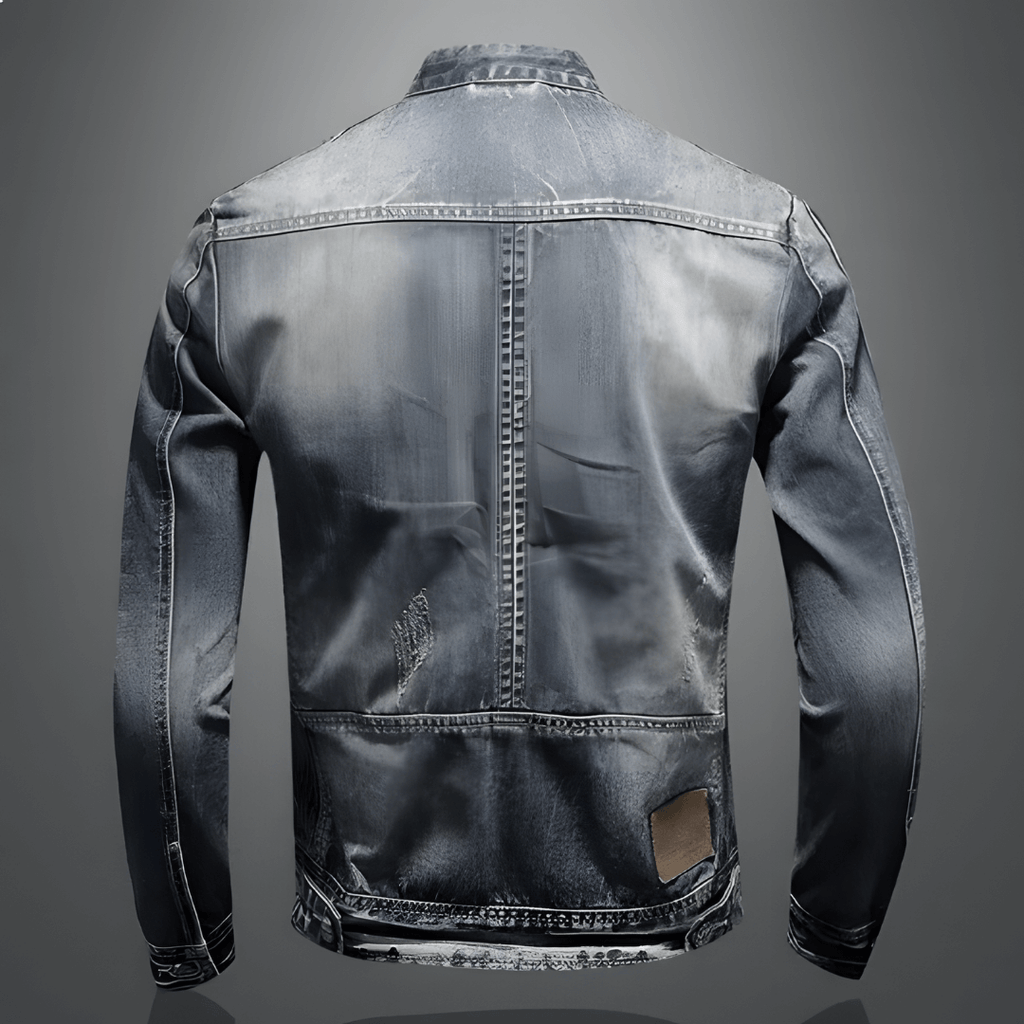 Alexo - Retro denim jacket for men-DESTINY
