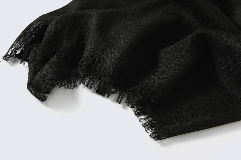 Soft Linen Texture Scarf-DESTINY