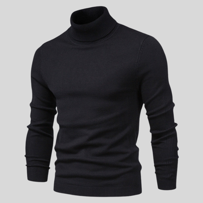 CHARLES - Fashionable Turtleneck Sweater-DESTINY