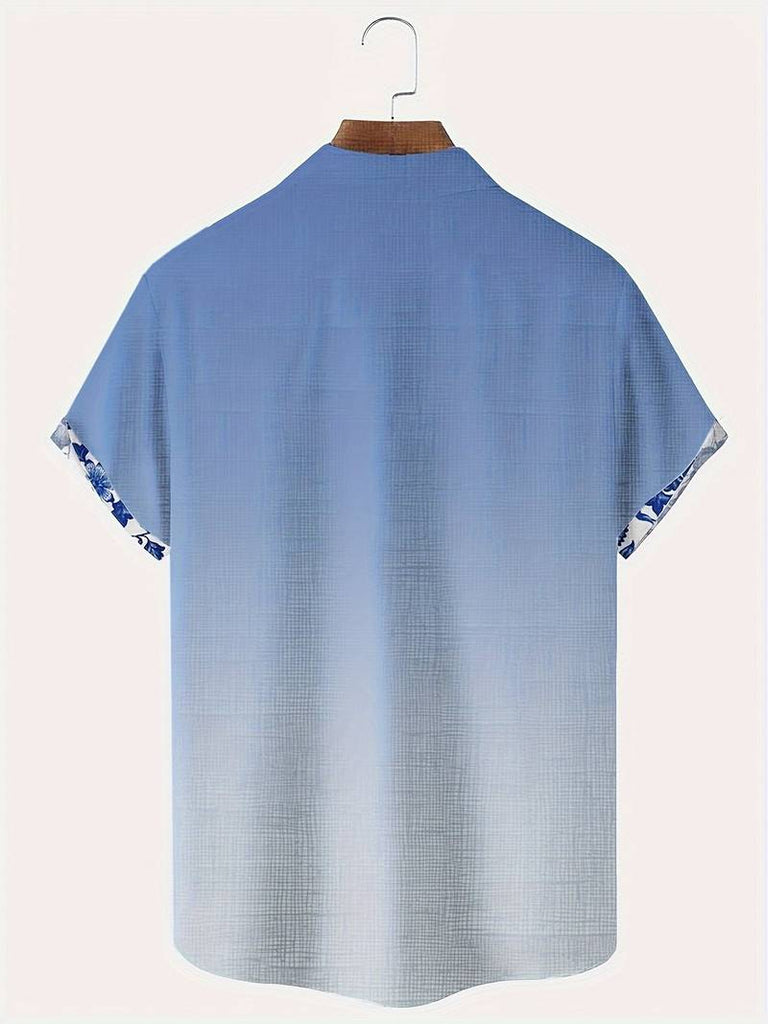 Timothy – stylish short-sleeved shirt with breast pocket-DESTINY