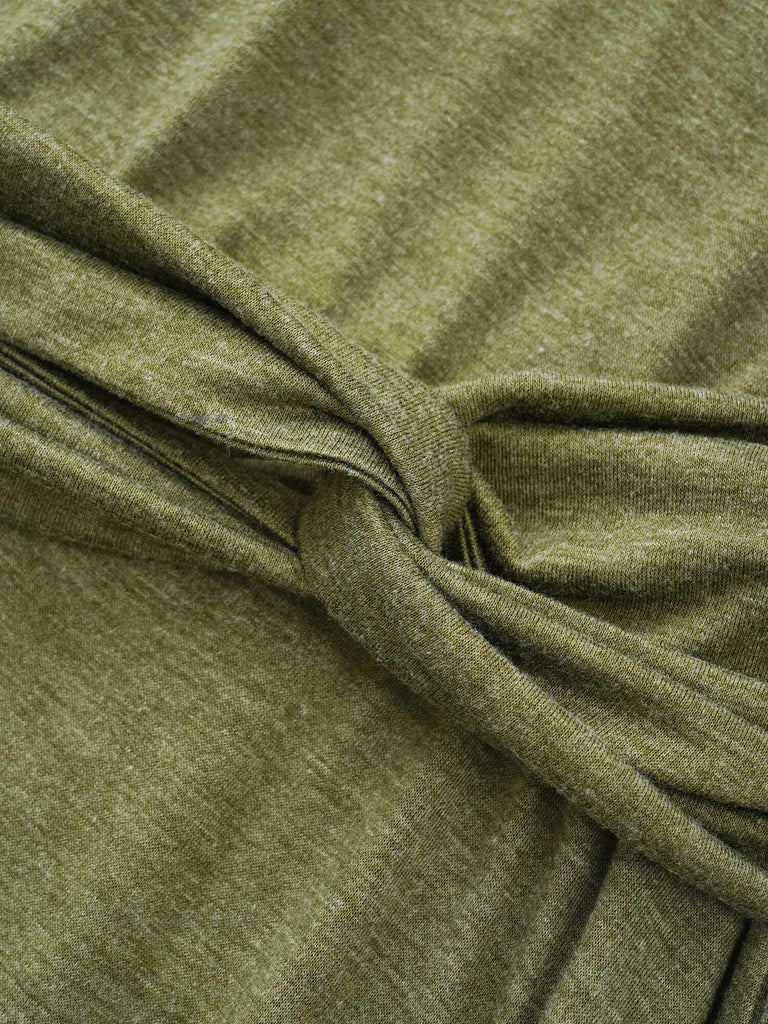 Supersoft Essentials Twist Front Ruched Dress-DESTINY