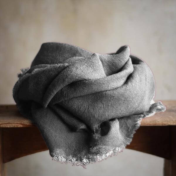 Soft Linen Texture Scarf-DESTINY