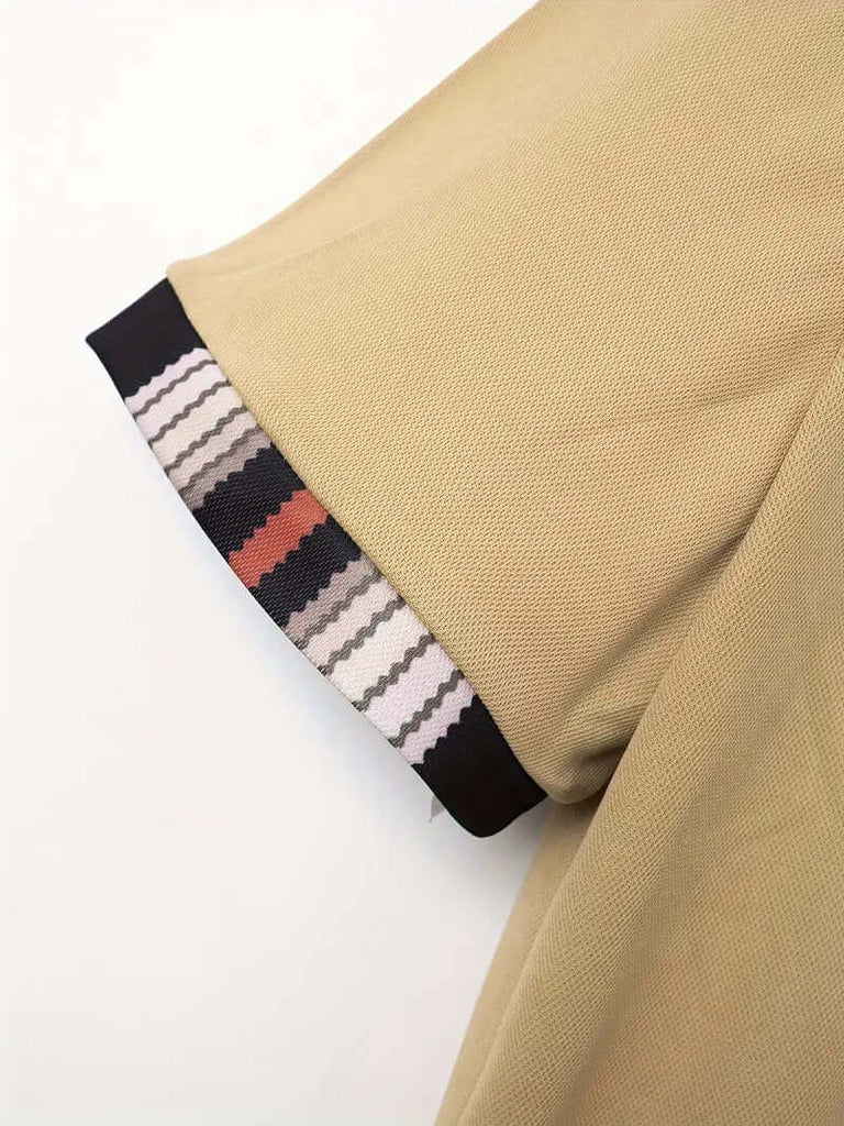 Daniel - breathable regular striped collar shirt for men-DESTINY