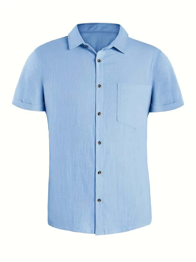 James – stylish short-sleeved shirt for men-DESTINY