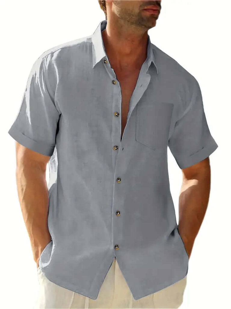 James – stylish short-sleeved shirt for men-DESTINY