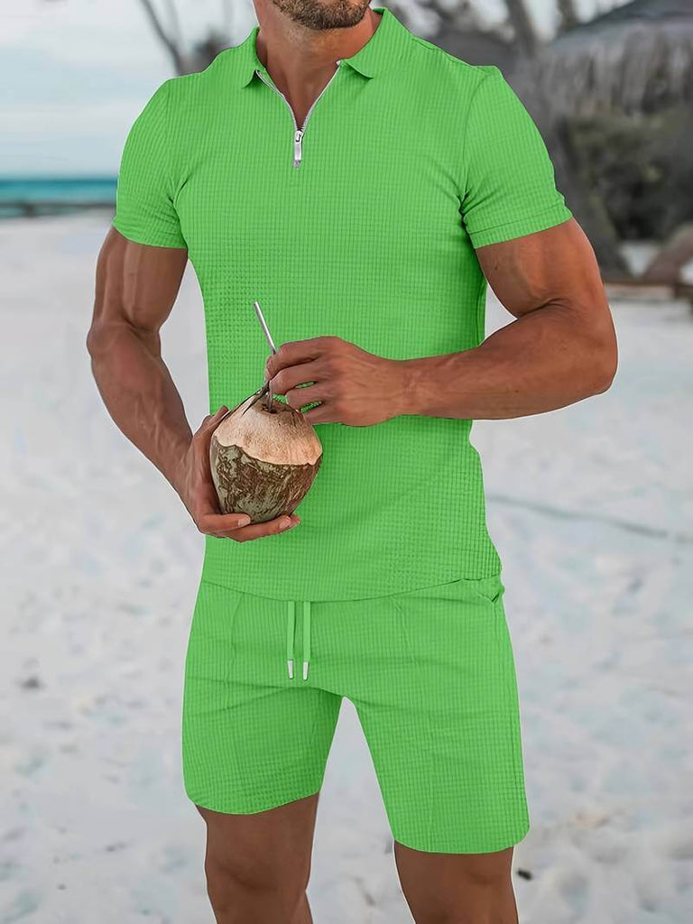 Benjamin – 2 piece holiday outfit set for men-DESTINY