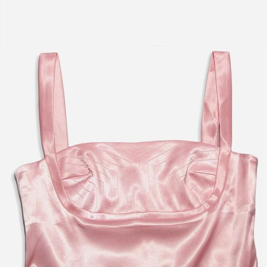 Gabriella - Simple A-line mini dress with square neckline-DESTINY