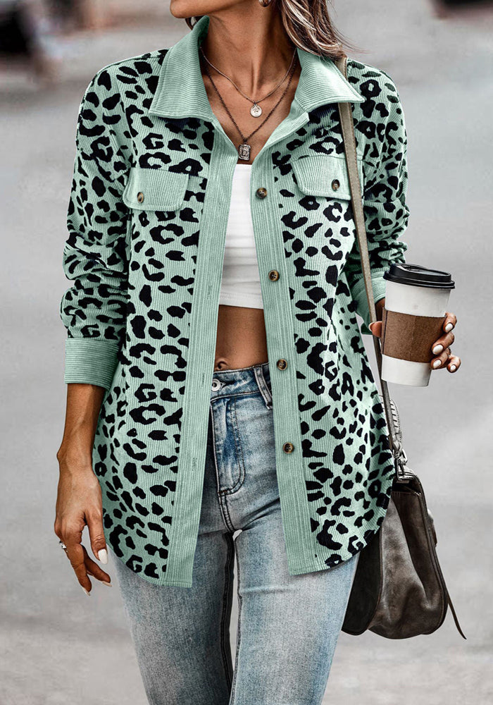 Leopard cardigan - Sophisticated look for any occasion-DESTINY