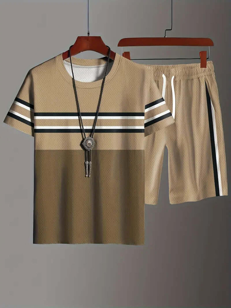 Harrison - casual color block t shirt for men-DESTINY