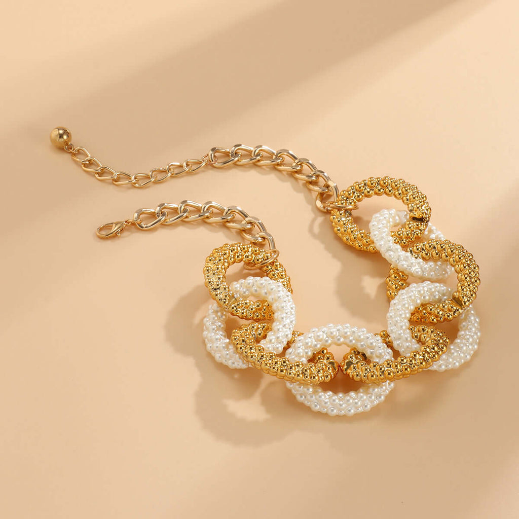 Vintage Metal Thick Chain Necklace-DESTINY