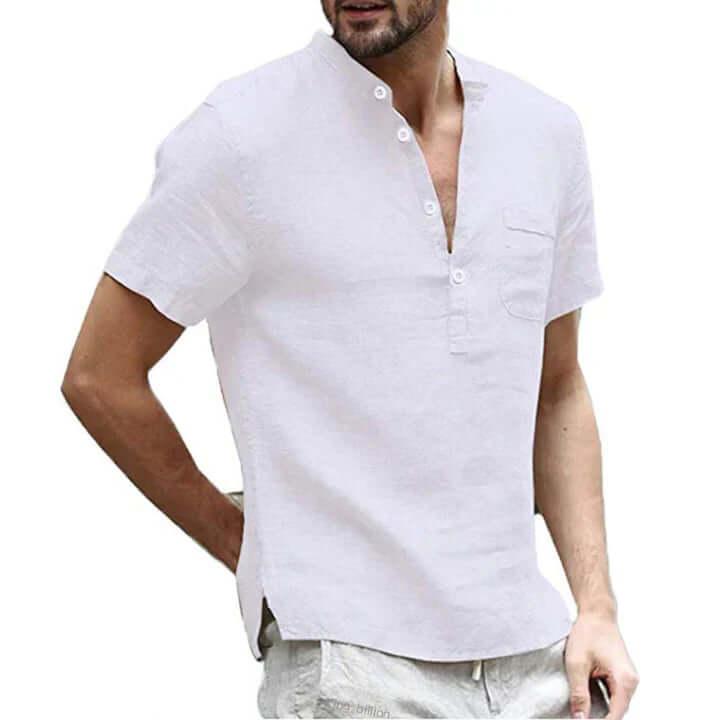 Summery, elegant men's shirt-DESTINY