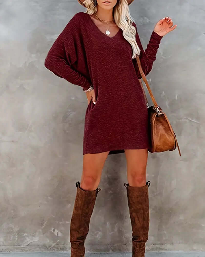 Milani | Trendy long-sleeved loose top-DESTINY