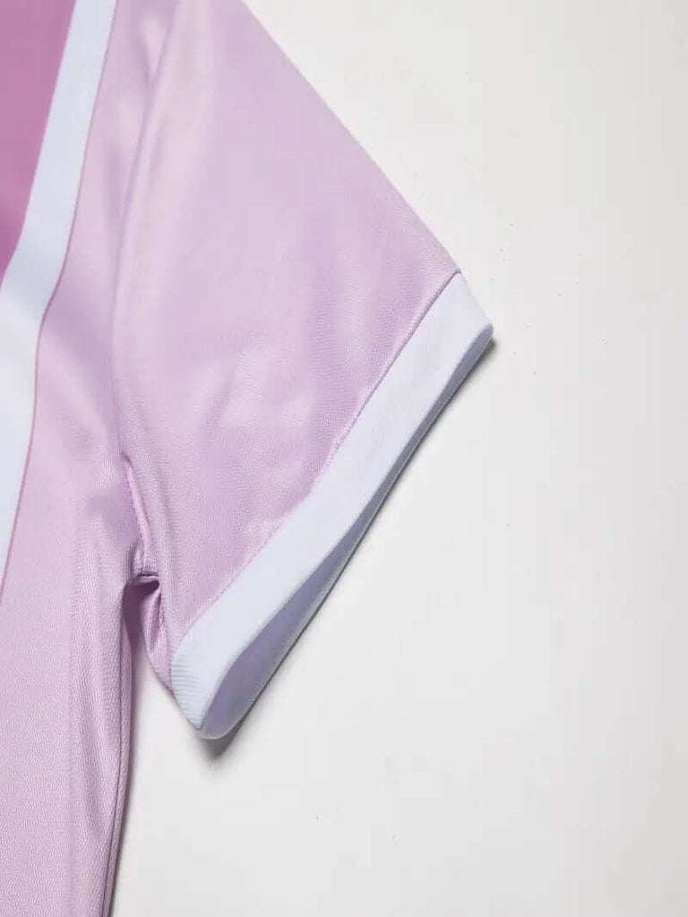 Ethan – casual short-sleeved shirt with stripe print-DESTINY