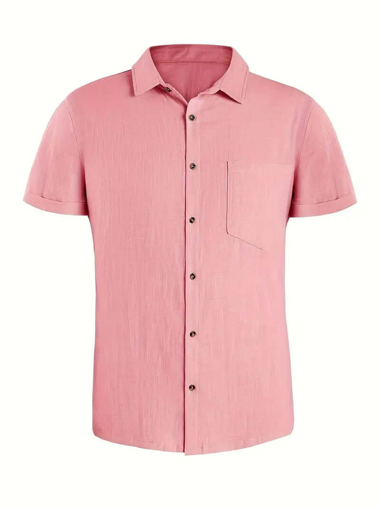 James – stylish short-sleeved shirt for men-DESTINY