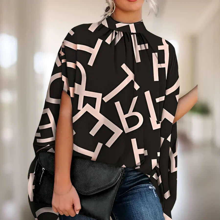 Adeline – flair blouse-DESTINY