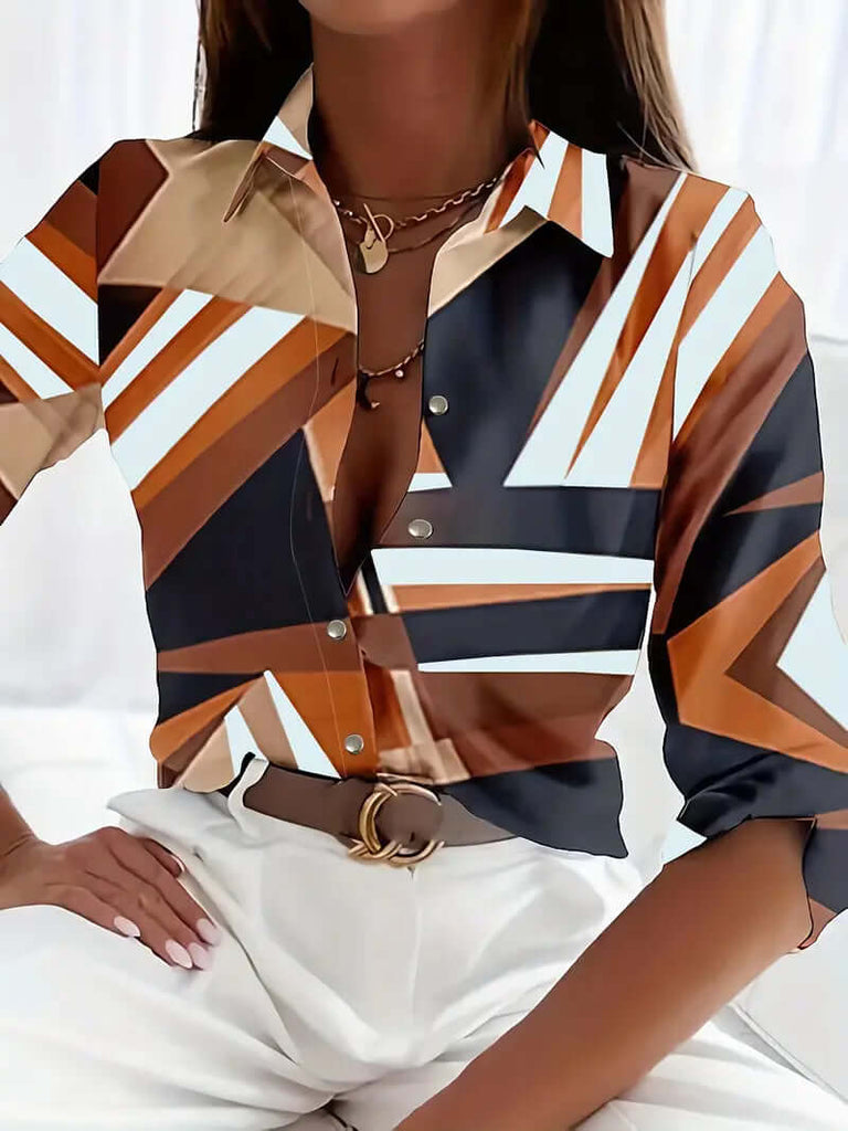 Lavi – casual long-sleeved shirt for spring-DESTINY