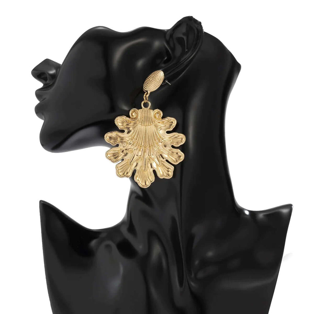 Fashion personality goldfish earrings-DESTINY