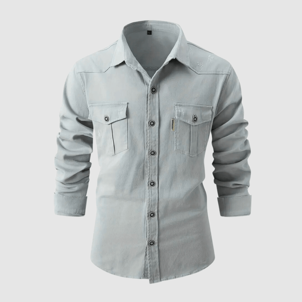 Trendy Men's Blouse-DESTINY