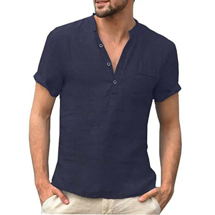 Summery, elegant men's shirt-DESTINY