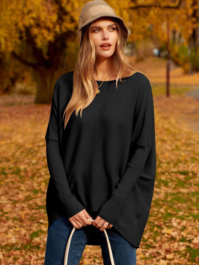 Giselleke | Comfy Large knitted jumper-DESTINY