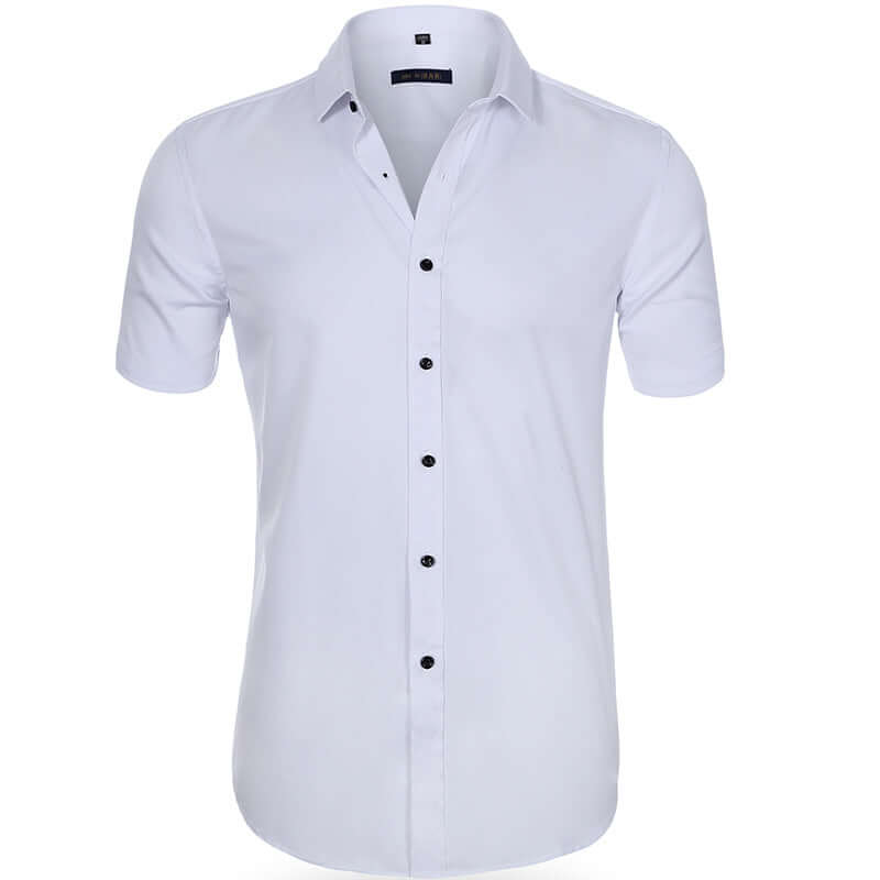 Breathable Elastic Anti-wrinkle Short Sleeve Shirt-DESTINY