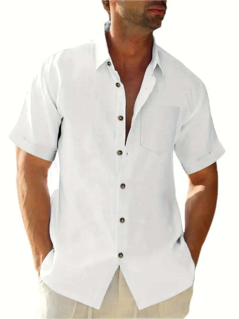 James – stylish short-sleeved shirt for men-DESTINY