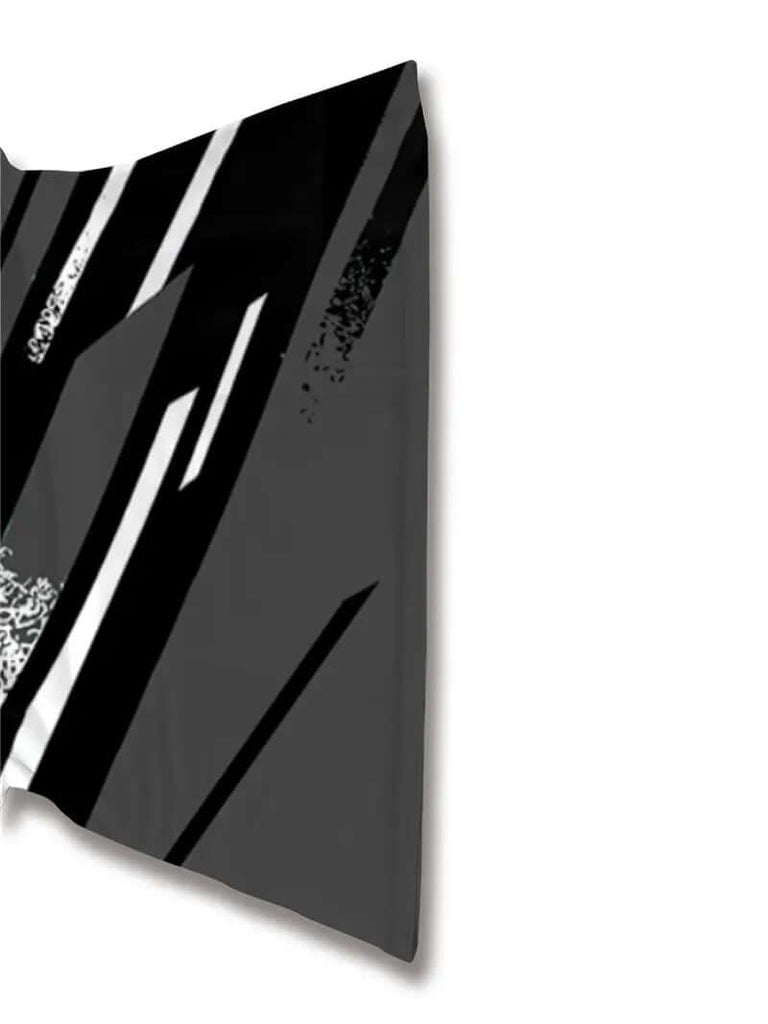 Calvin - casual stripe print short sleeve t shirt-DESTINY