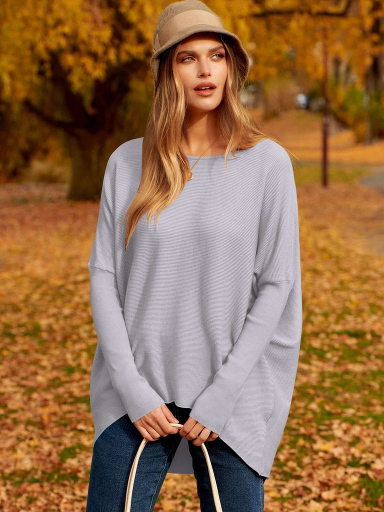 Giselleke | Comfy Large knitted jumper-DESTINY