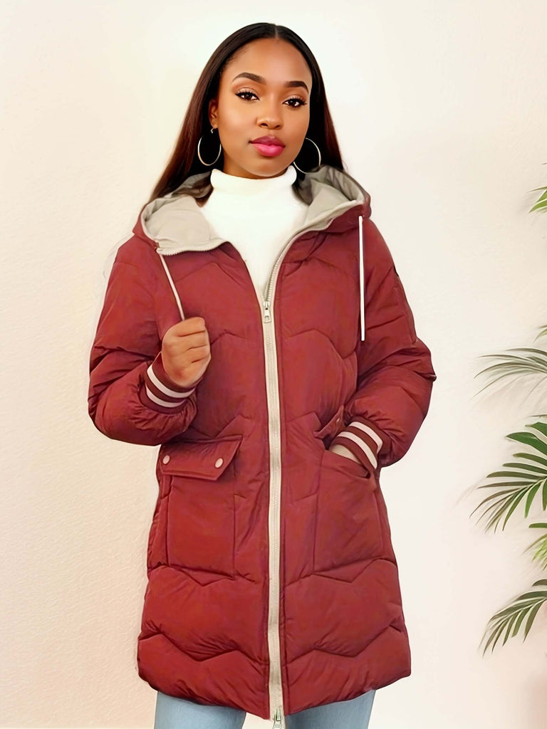 Warm winter puffer jacket-DESTINY