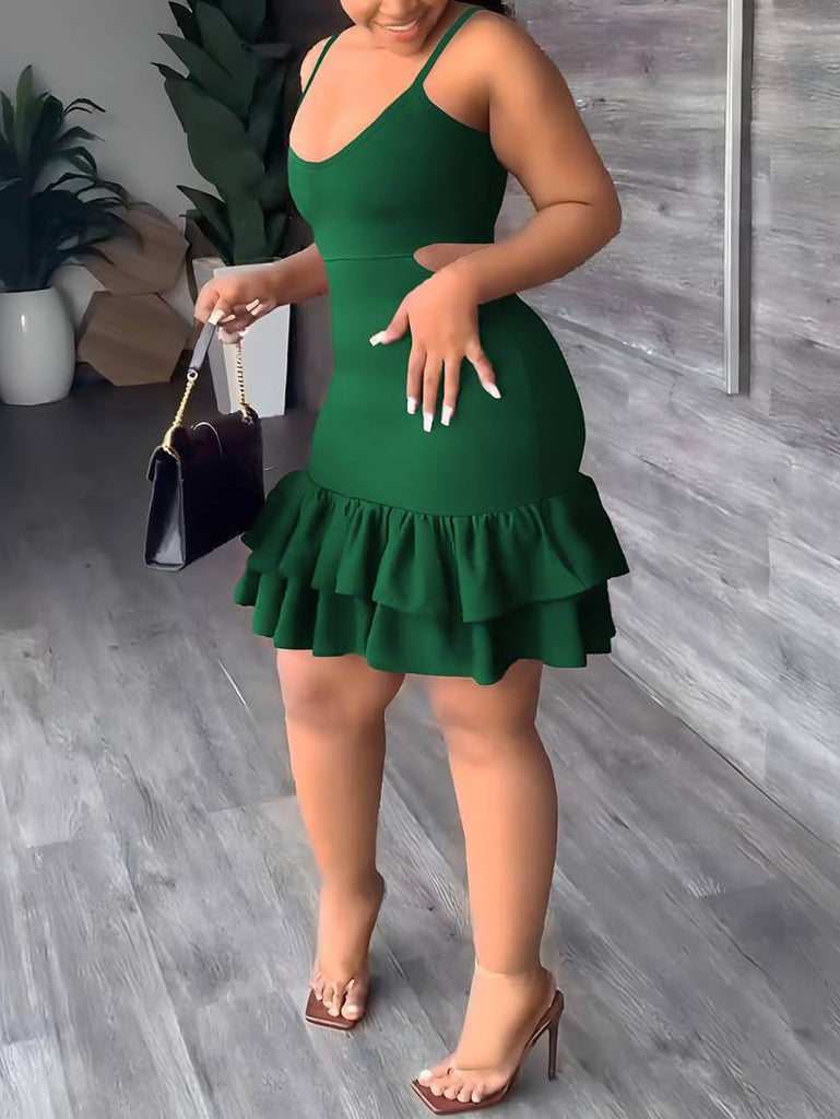 Amelia – chic sleeveless cami dress for women-DESTINY