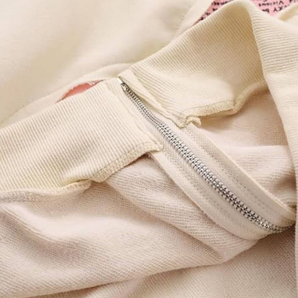 Oversized hoodie with graphic print-DESTINY