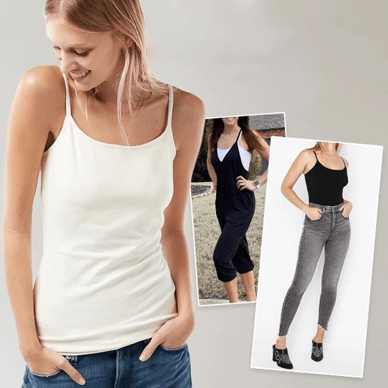 Padded Tank Top™ | Tank top with built-in bra-DESTINY