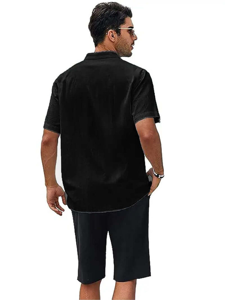 James – stylish short-sleeved shirt for men-DESTINY