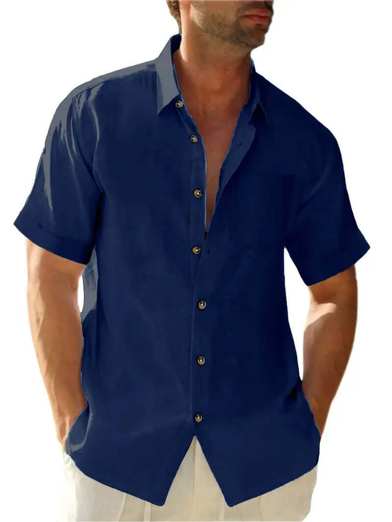 James – stylish short-sleeved shirt for men-DESTINY